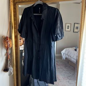 Zara Black Skater Dress